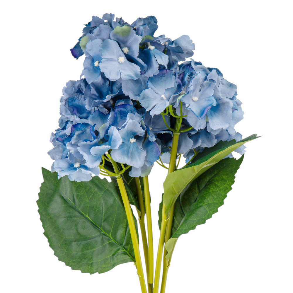 Букет гортензій, 5 бутонів, синій, 52 см ELISEY, фото 1