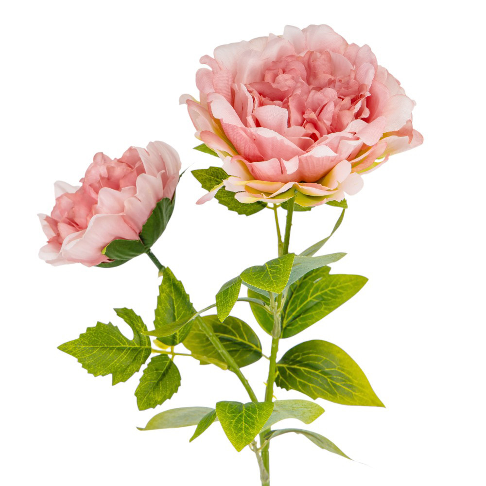 Штучна півонія, рожева, 60 см ELISEY, фото 1