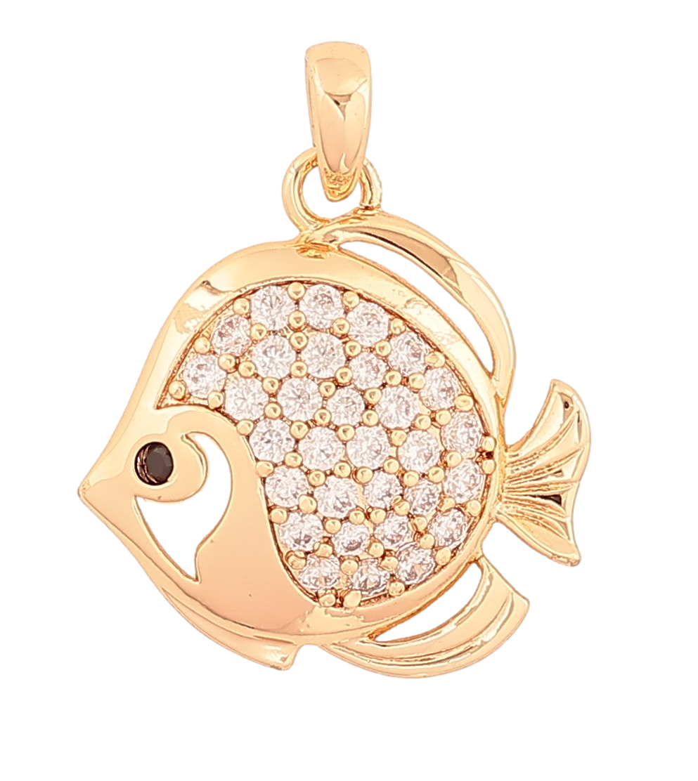 Кулон Xuping M&L Колір 18K "Рибка» для ланцюжка до 3мм, фото 1