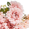 Букет “Квітковий ансамбль” (6 жоржин і 3 гортензії), рожевий, 45 см ELISEY, фото 4