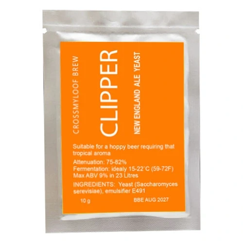 Пивні дріжджі CLIPPER для стилю New England - Crossmyloof brew - Велика Британія, фото 1