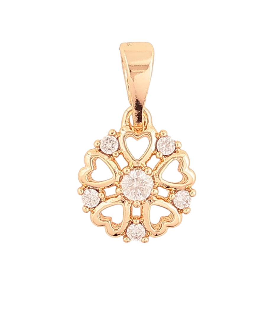 Кулон Xuping M&L Колір 18K "Квіточка» для ланцюжка до 5мм, фото 1
