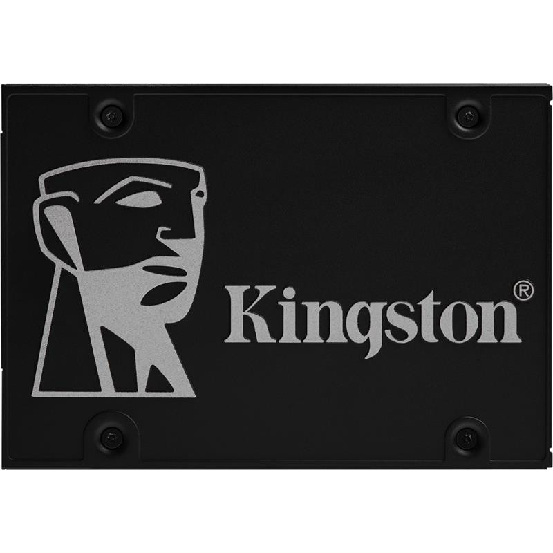 Накопичувач SSD 256GB Kingston KC600 2.5" SATAIII 3D TLC (SKC600/256G) 2.5" DS