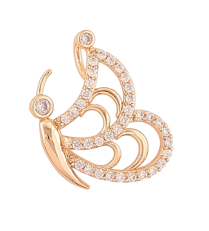 Кулон Xuping M&L Колір 18K "Метелик» для ланцюжка до 2мм, фото 1