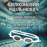 Окуляри для плавання, професійні окуляри для плавання, плавальні окуляри HechPro рожевий (932), фото 7