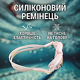 Окуляри для плавання, професійні окуляри для плавання, плавальні окуляри HechPro рожевий (932), фото 6