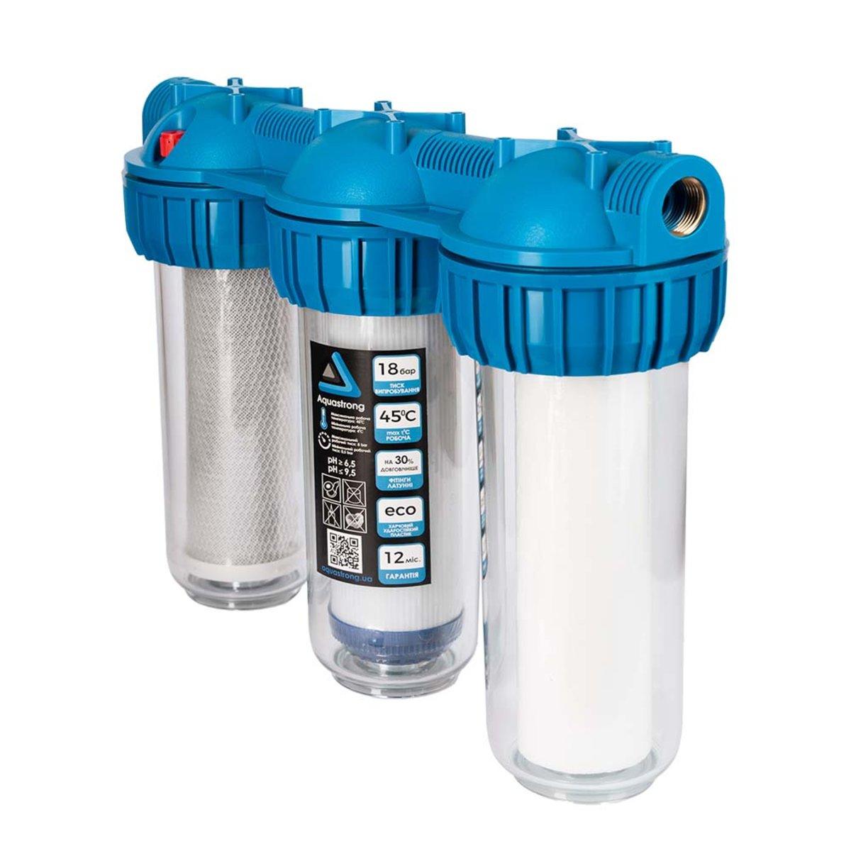 Фільтр для води AQUASTRONG MP3 10-3P 1" (MP3-10310), фото 1