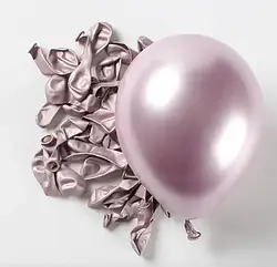 Повітряні кулі 5" (12 см) Хром ліловий, упаковка 100шт