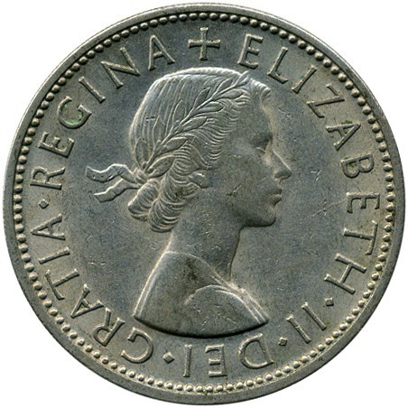 Велика Британія Королева Єлизавета II 2 шилінги (флорин), 1962 рік №3314