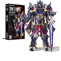 Металевий 3D пазл Piececool HP139-BS "Титан Оптимус Прайм" 157 деталей