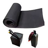 Термозбіжна трубка Поліолефін 150x0.3мм, 90/45мм, 1м, чорна, фото 4