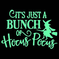 Наклейки на Хеловін люмінесцентні 20 на 13 см салатовий