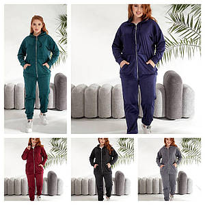 Жіночий велюровий костюм 48-50,52-54,56-58,60-62 новинка 2025