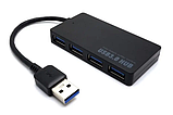 Разветвитель на 4 порта Юсб Концентратор HUB USB 3.0 хаб, фото 2