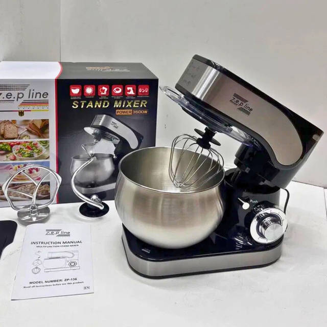 Планетарний міксер 3 в 1 ZP-136 3500 Вт: продаж, ціна у Одесі