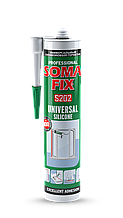 Силікон універсальний SOMAFIX S202 чорний 280 мл