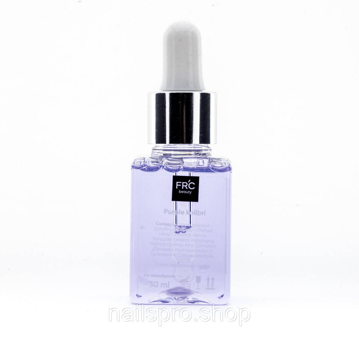 Олія для кутикули FRC Purple kolibri 30ml, фото 1