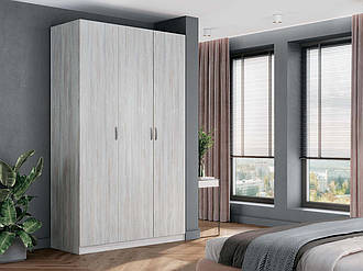 Тридверна шафа з 120см сосна натті