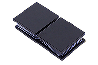 Кріплення для скла (скло-скло) 180 ° (КН 1206)