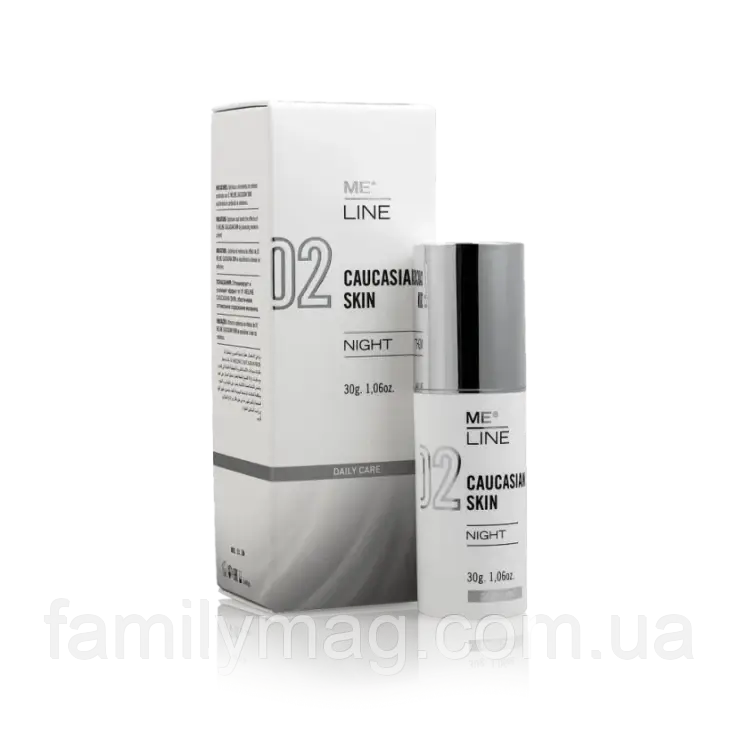 Нічний крем для постпілінгового догляду 02 Caucasian Skin Night Me Line INNOAESTHETICS 30 г
