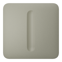 SoloButton (Dimmer) olive Кнопка для димерного вимикача