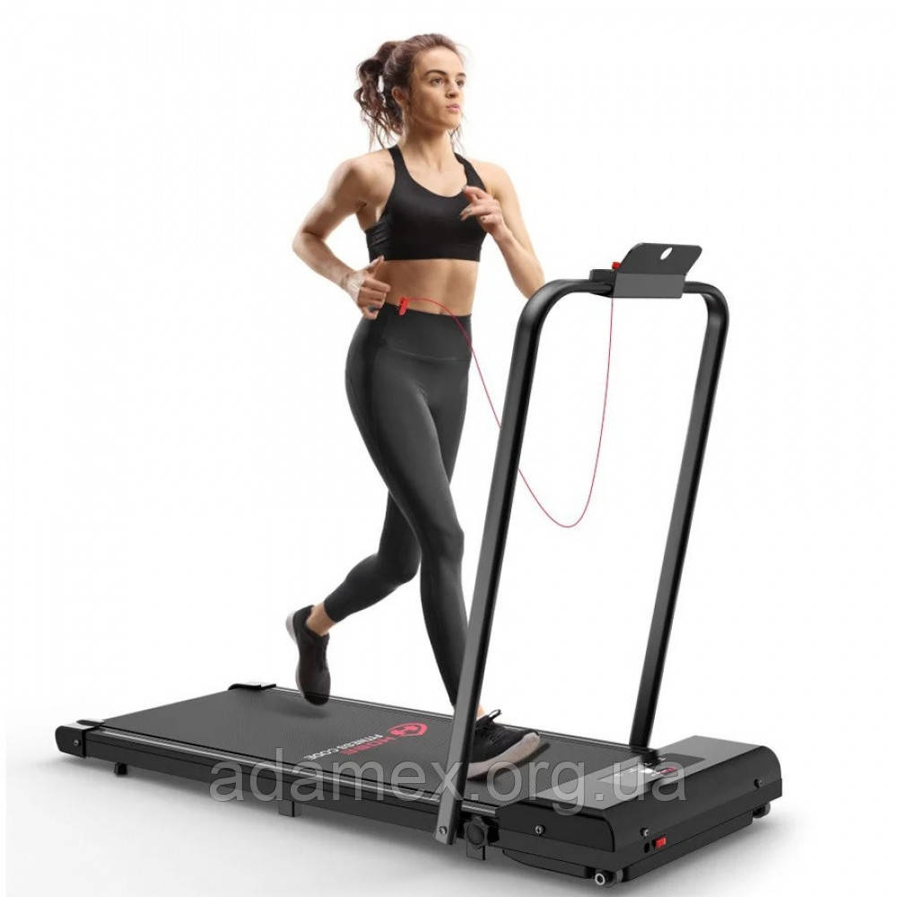Уценка.Бігова доріжка Home Fitness Code C1 10 км/год, до 120 кг. Компактна. З поручнем.