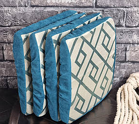 Набір сидінь для табуреток на резинці (4шт, 34х34см)