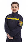Дитячий костюм рятувальника "Юний рятувальник МНС" (зростання 128-134 см) для фотосесій, ігор, театральних постановок, фото 2