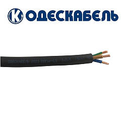 Кабель силовий гнучкий ВВГнг-LS 3х2,5 мм 2 мідний багатожильний (5-й клас гнучкості), Одескабель