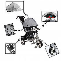 Дитячий триколісний велосипед Baby Mix Lux Trike, фото 3