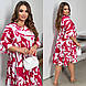 Жіноча літня сукня великого розміру новинка 2025, фото 7
