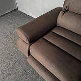 Розкладний диван прямий в тканині, фото 5