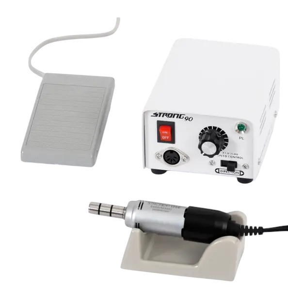 Strong 90 Strong 108E — терапевтична бормашина до 35 000 об/хв з електричним мікромотором, фото 1