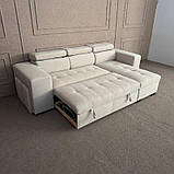 Розкладний новий диван з відставними пуфами, фото 3