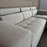 Розкладний новий диван з відставними пуфами, фото 9