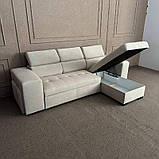 Розкладний новий диван з відставними пуфами, фото 5