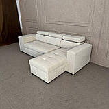 Розкладний новий диван з відставними пуфами, фото 8