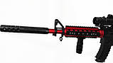 Дитячий автомат на орбіз М416 Pro Battlefield Red Edition, довжина 82 см, акумулятор 7.4V, фото 7