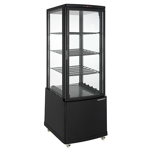 Шафа холодильна FROSTY RT215C-3 black, фото 1