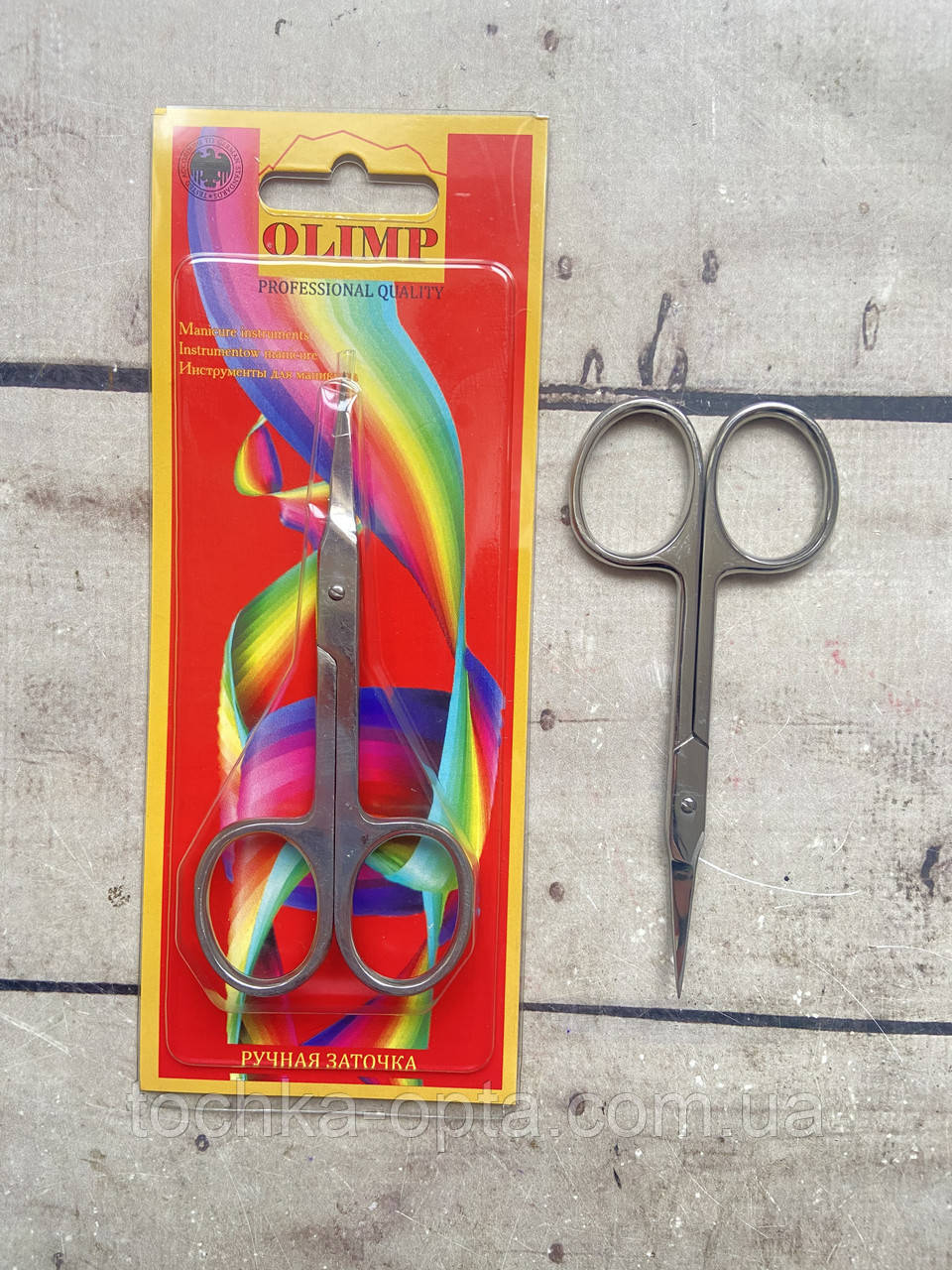 Ножиці манікюрні для кутикул OLIMP, фото 1