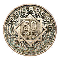 Марокко 50 франків, 1371 (1952)