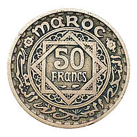 Марокко 50 франків, 1371 (1952)