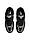 Чоловічі шкіряні текстиль кросівки Nike Air Peg 2K5 Black Grey, кеди Найк чорні весна осінь. Чоловіче взуття, фото 8