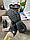 Чоловічі шкіряні текстиль кросівки Nike Air Peg 2K5 Black Grey, кеди Найк чорні весна осінь. Чоловіче взуття, фото 11