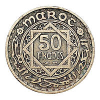 Марокко 50 франків, 1371 (1952)