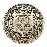 Марокко 50 франків, 1371 (1952)