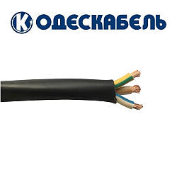 Кабель силовий гнучкий ВВГнг-LS 3х10 мм 2 мідний багатожильний (5-й клас гнучкості), Одескабель