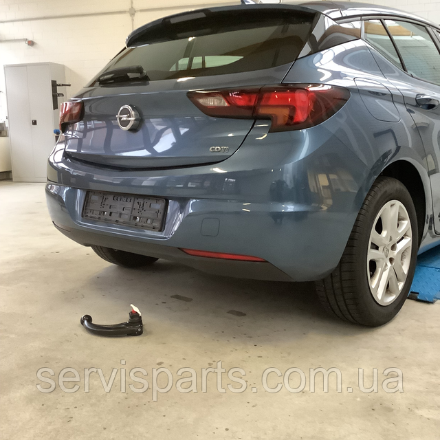Фаркоп Opel Astra K 2015-2021 (Опель Астра К) швидкоз'ємний гак на ключах