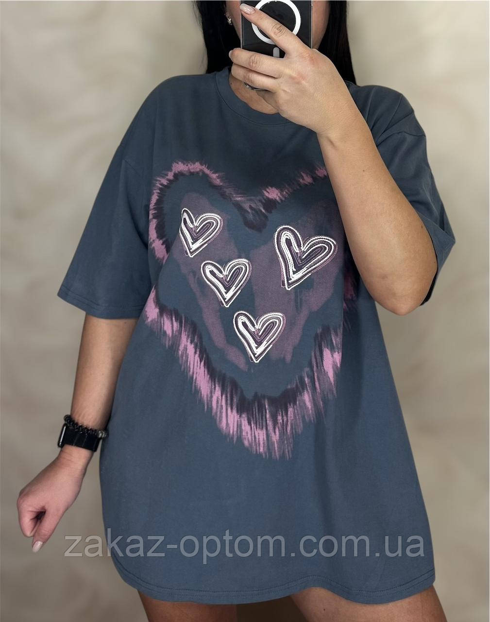 Футболка жіноча оптом (S-L) Китай 25061-133128