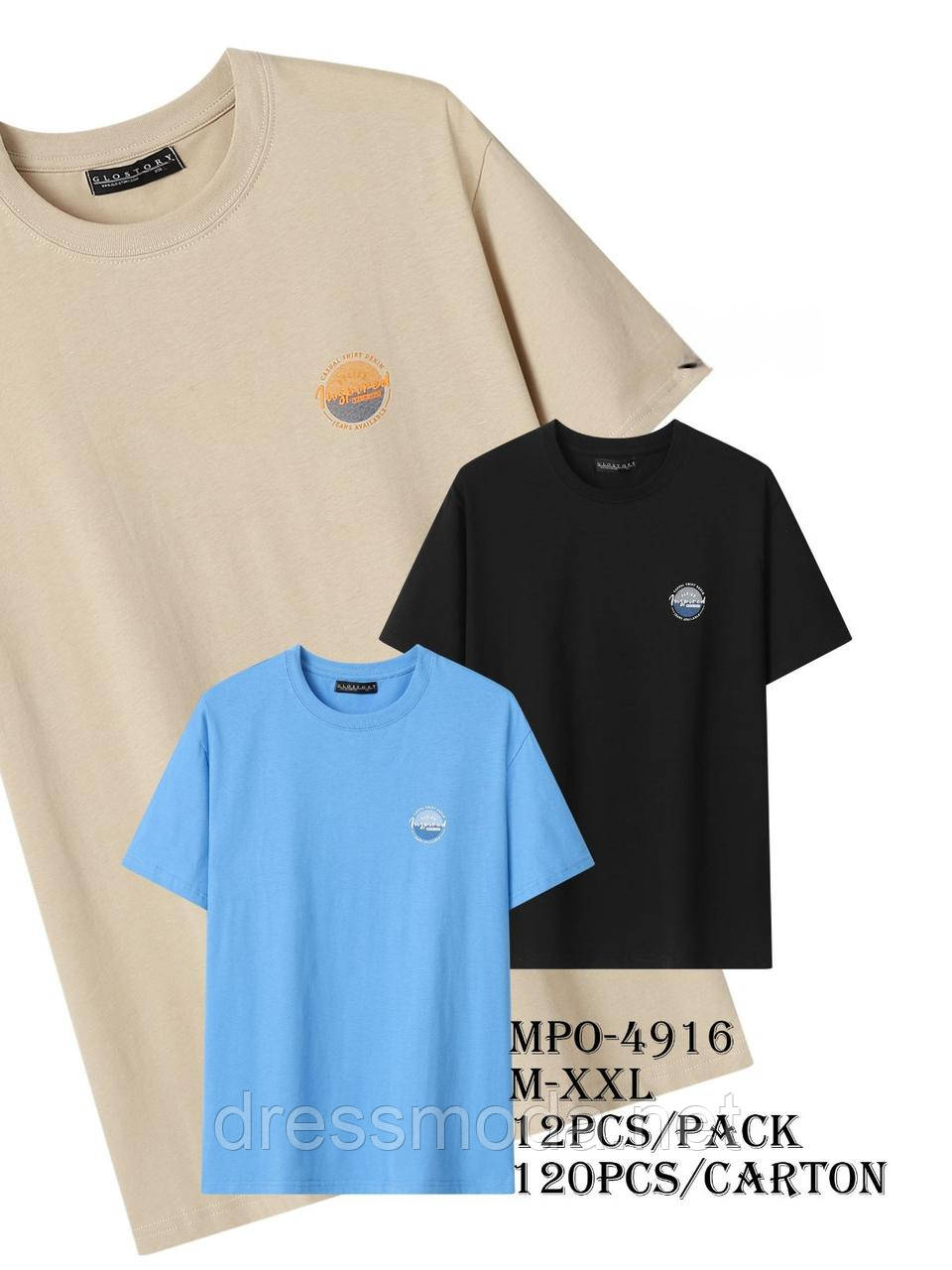 Чоловічі футболки Glo-Story M-2XL